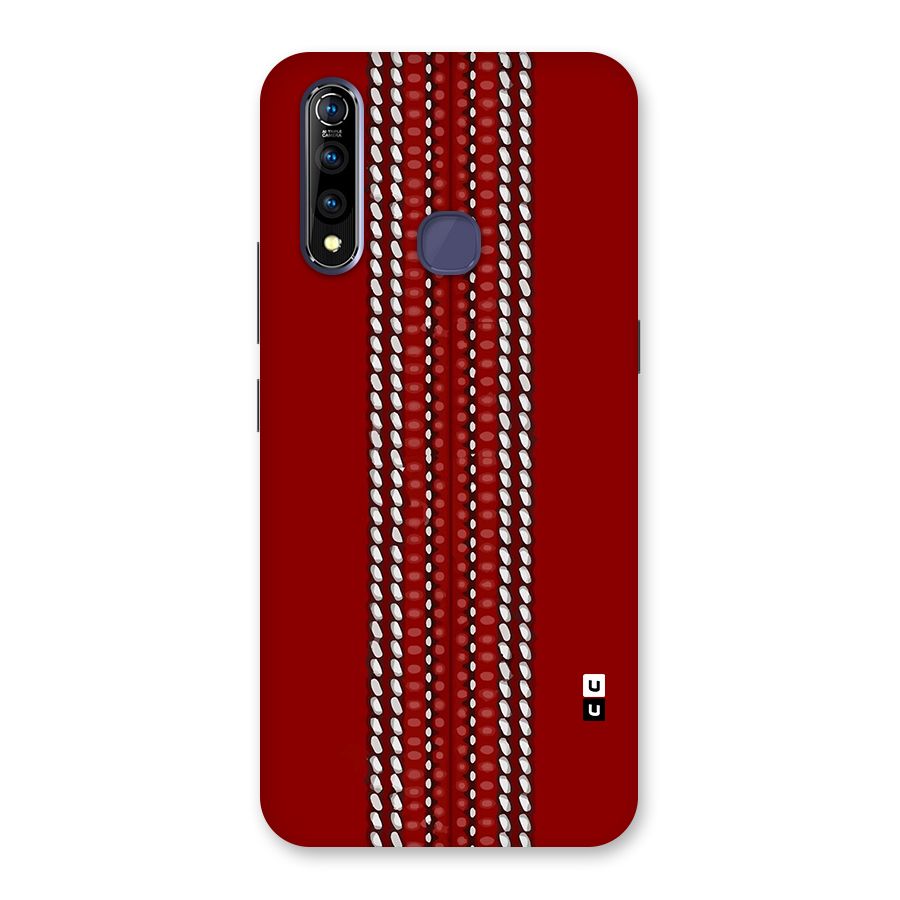 Cricket Ball Pattern Back Case for Vivo Z1 Pro