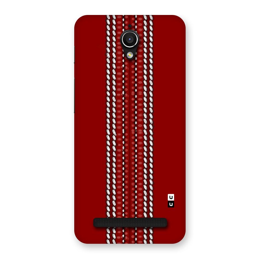 Cricket Ball Pattern Back Case for Zenfone Go
