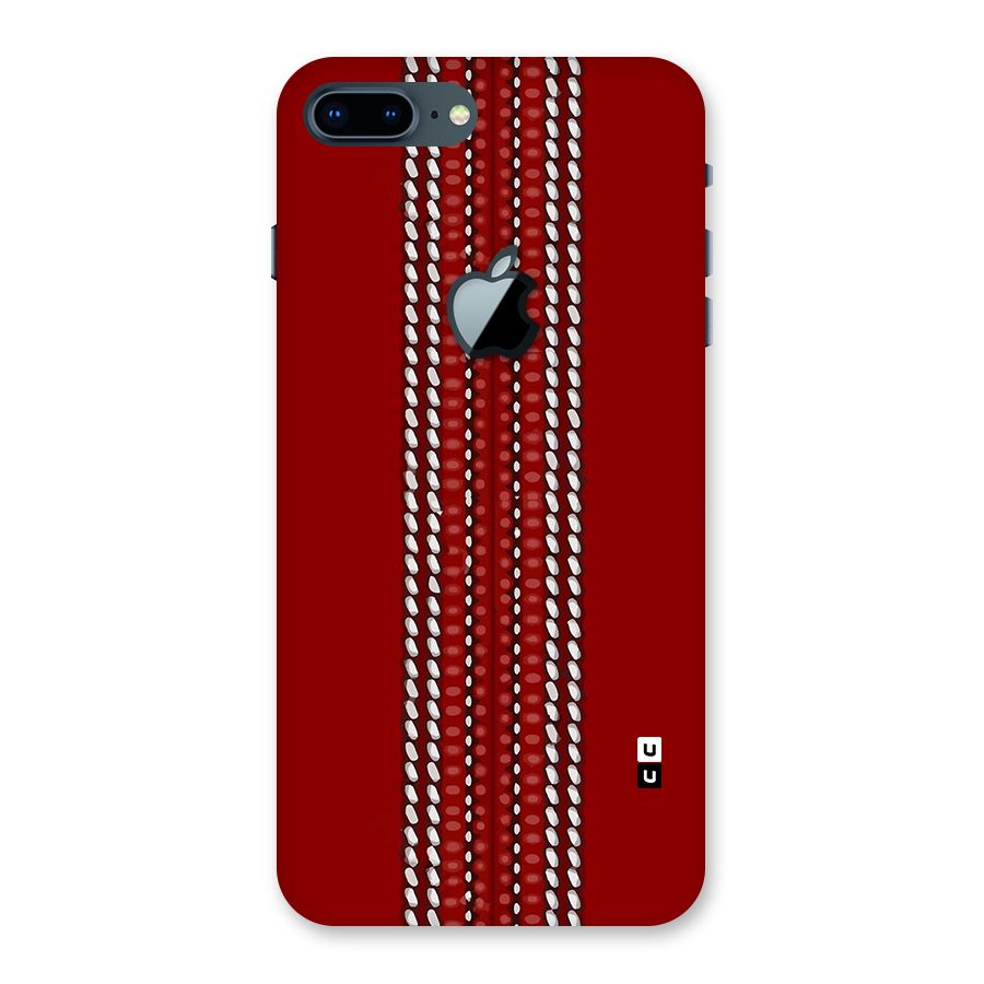 Cricket Ball Pattern Back Case for iPhone 7 Plus Apple Cut