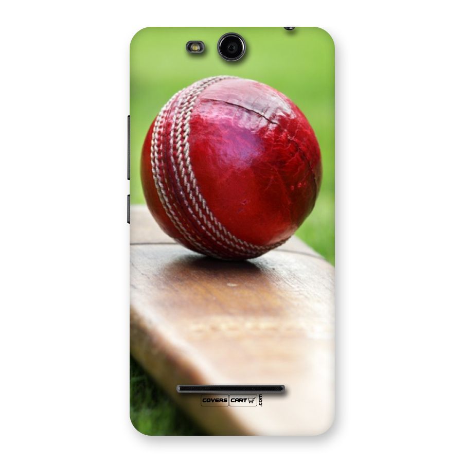 Cricket Bat Ball Back Case for Micromax Canvas Juice 3 Q392