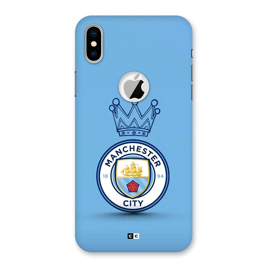 Crown City FC Back Case for iPhone XS Logo Cut