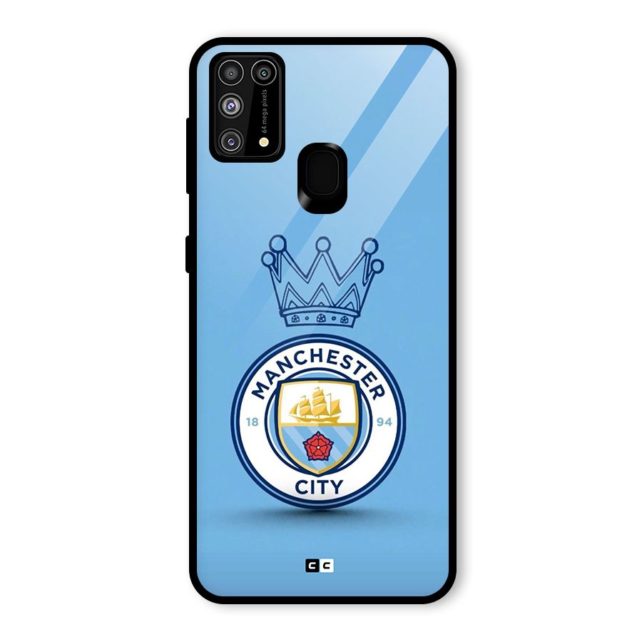 Crown City FC Glass Back Case for Galaxy F41