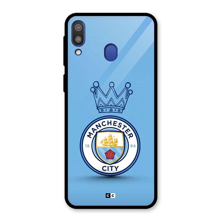 Crown City FC Glass Back Case for Galaxy M20