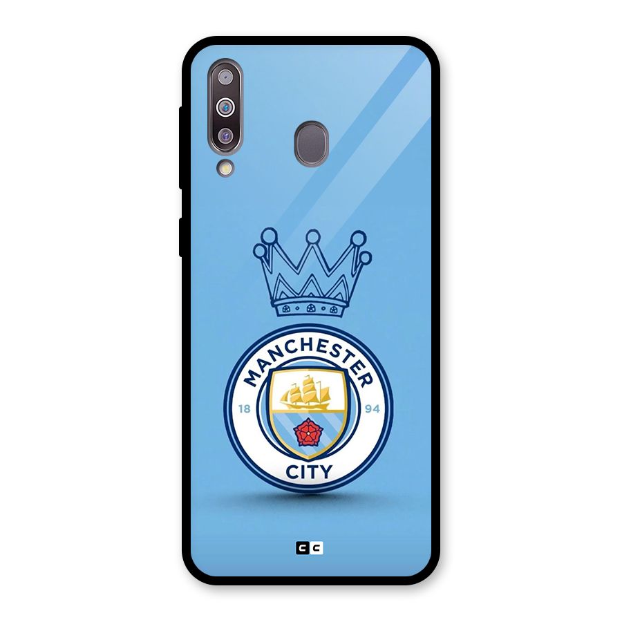 Crown City FC Glass Back Case for Galaxy M30