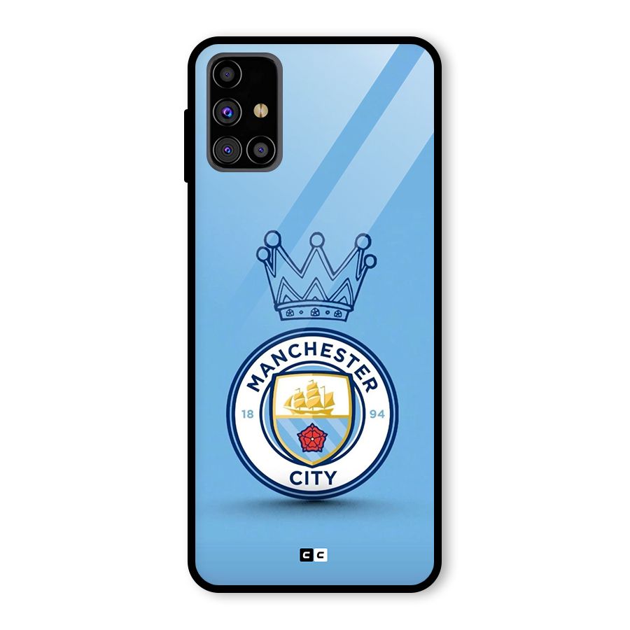 Crown City FC Glass Back Case for Galaxy M31s