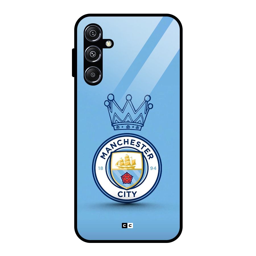 Crown City FC Glass Back Case for Galaxy M34 5G