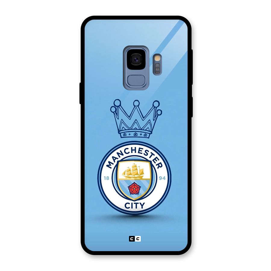 Crown City FC Glass Back Case for Galaxy S9