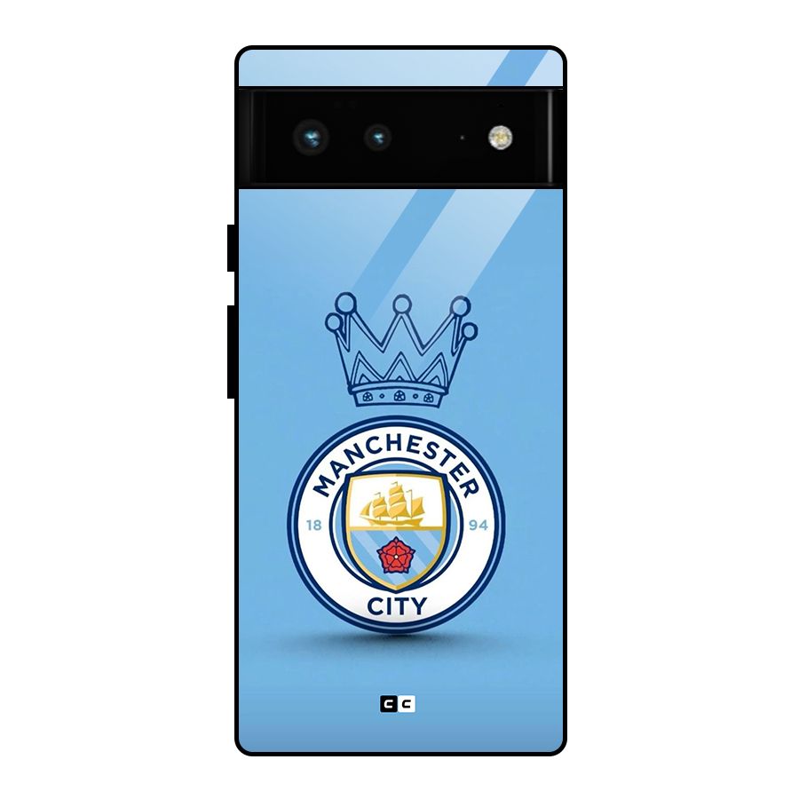 Crown City FC Glass Back Case for Google Pixel 6
