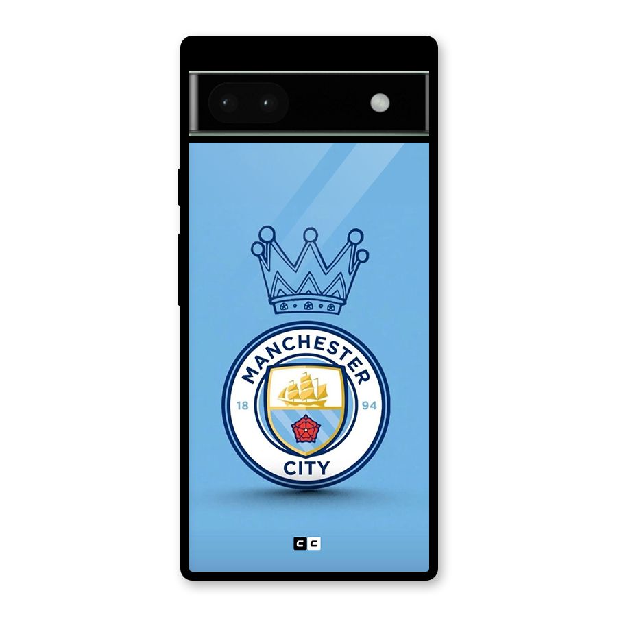 Crown City FC Glass Back Case for Google Pixel 6a