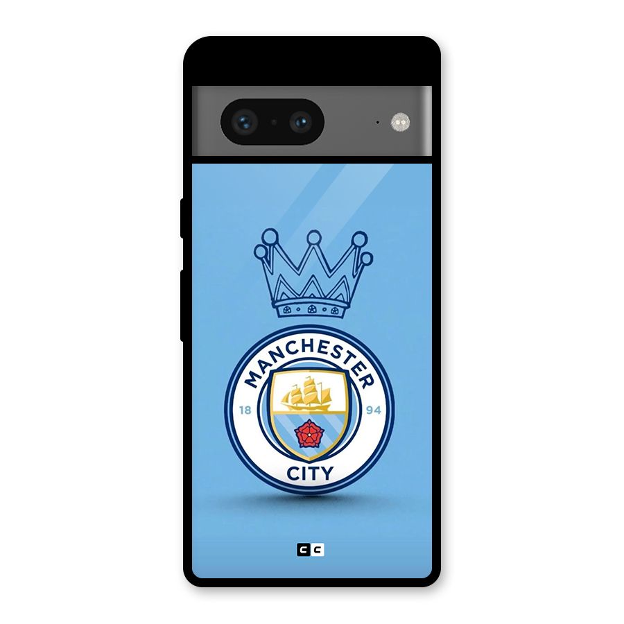 Crown City FC Glass Back Case for Google Pixel 7