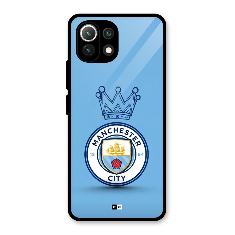 Crown City FC Glass Back Case for Mi 11 Lite NE 5G