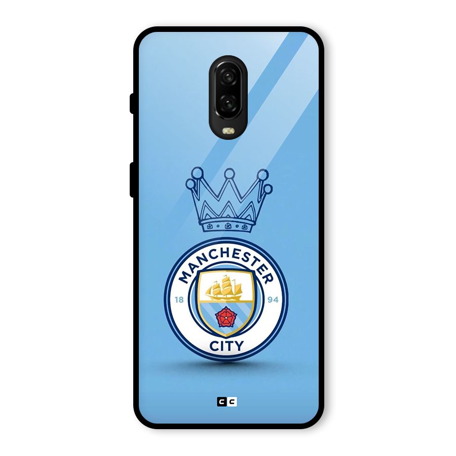 Crown City FC Glass Back Case for OnePlus 6T