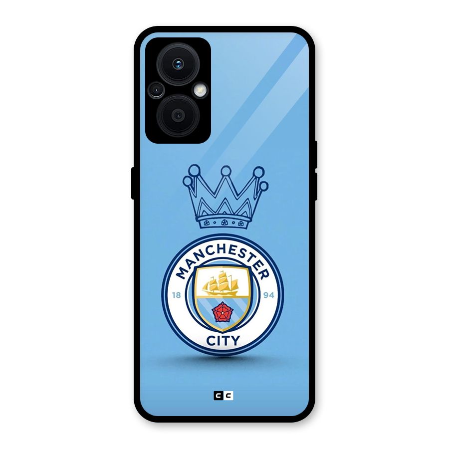 Crown City FC Glass Back Case for Oppo F21s Pro 5G