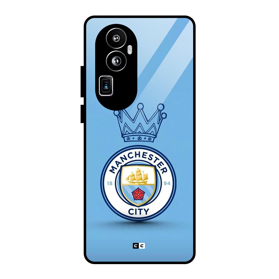 Crown City FC Glass Back Case for Oppo Reno10 Pro Plus