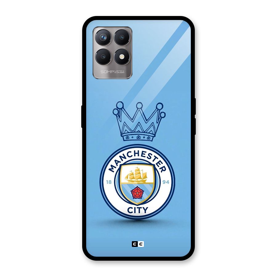 Crown City FC Glass Back Case for Realme 8i