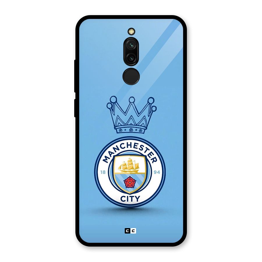 Crown City FC Glass Back Case for Redmi 8