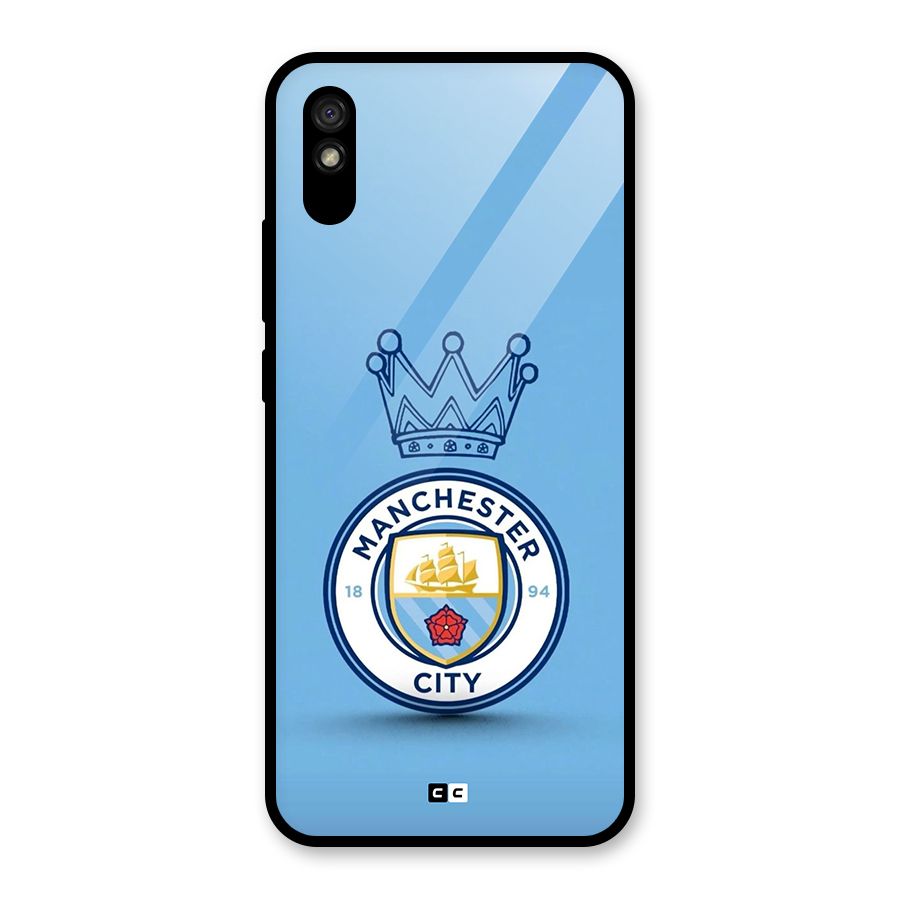 Crown City FC Glass Back Case for Redmi 9A