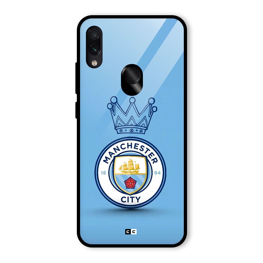 Crown City FC Glass Back Case for Redmi Note 7 Pro