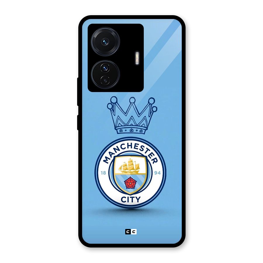 Crown City FC Glass Back Case for Vivo T1 Pro