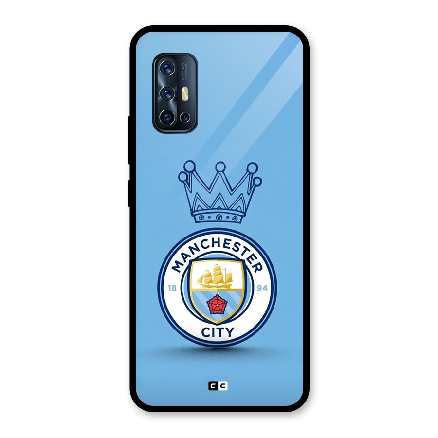 Crown City FC Glass Back Case for Vivo V17
