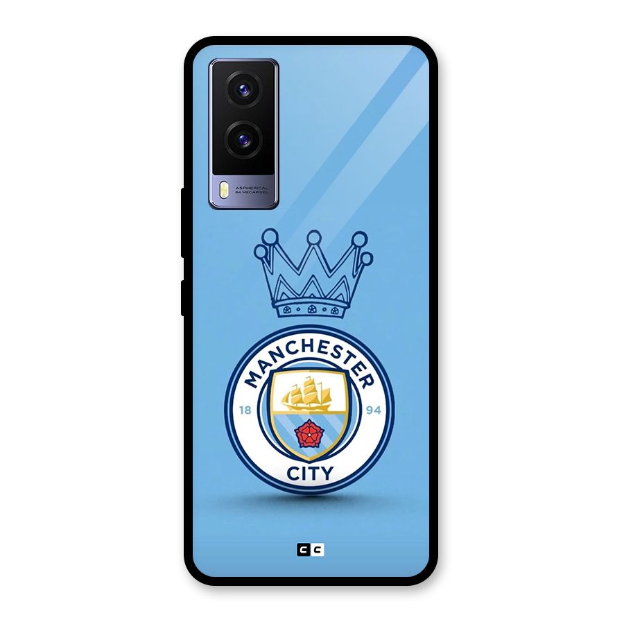 Crown City FC Glass Back Case for Vivo V21e 5G