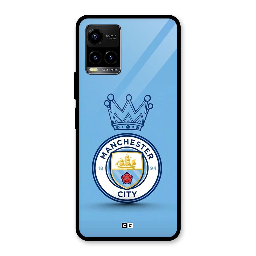 Crown City FC Glass Back Case for Vivo Y21A