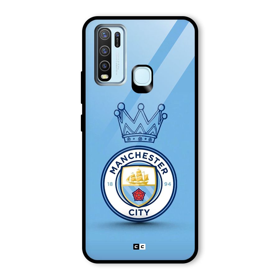 Crown City FC Glass Back Case for Vivo Y30
