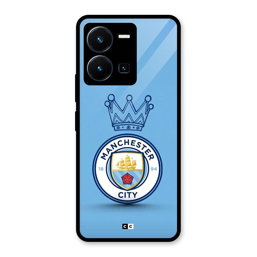 Crown City FC Glass Back Case for Vivo Y35