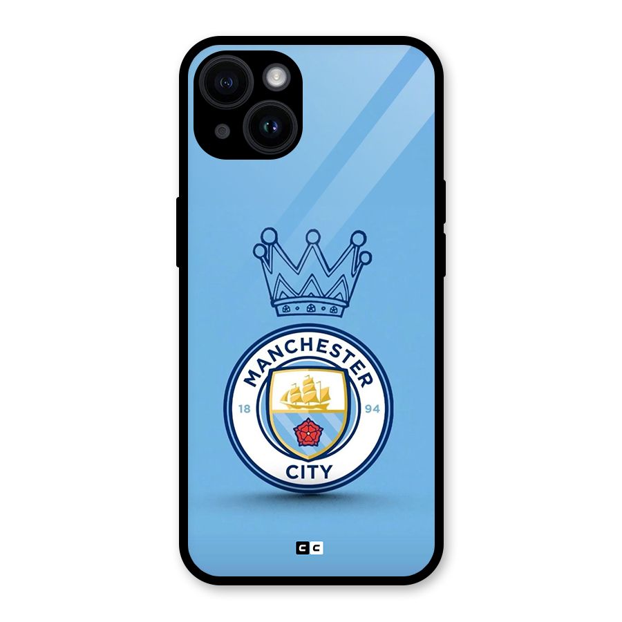 Crown City FC Glass Back Case for iPhone 14