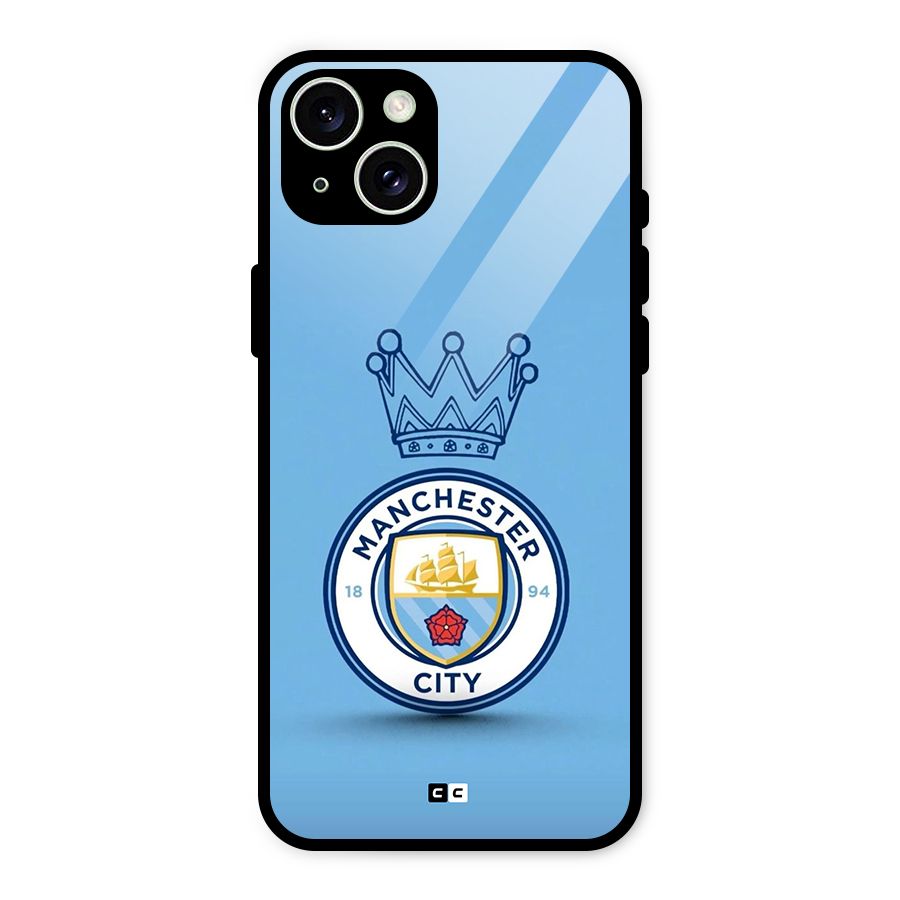 Crown City FC Glass Back Case for iPhone 15 Plus