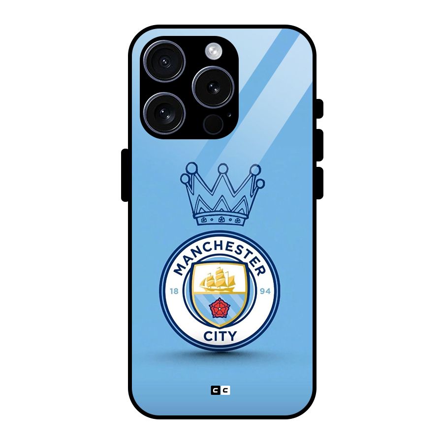 Crown City FC Glass Back Case for iPhone 15 Pro