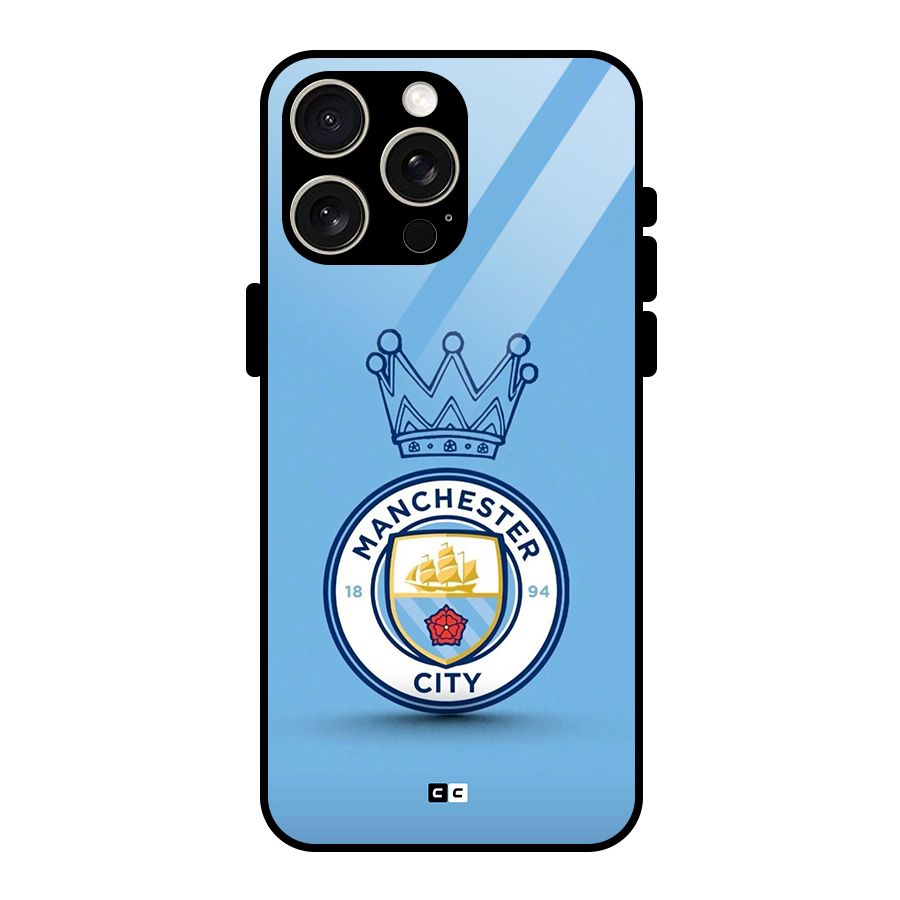 Crown City FC Glass Back Case for iPhone 15 Pro Max