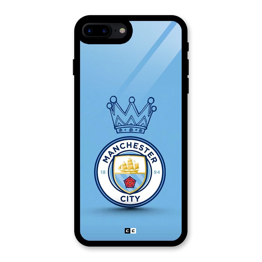 Crown City FC Glass Back Case for iPhone 8 Plus
