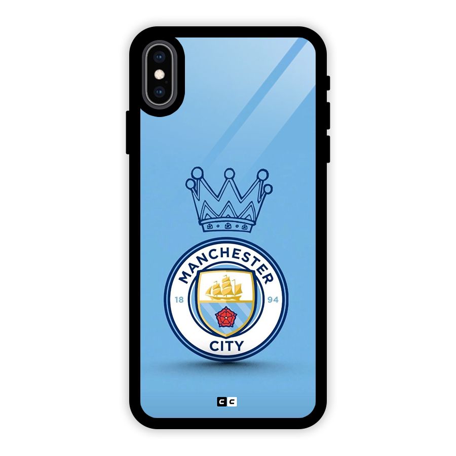 Crown City FC Glass Back Case for iPhone XS Max