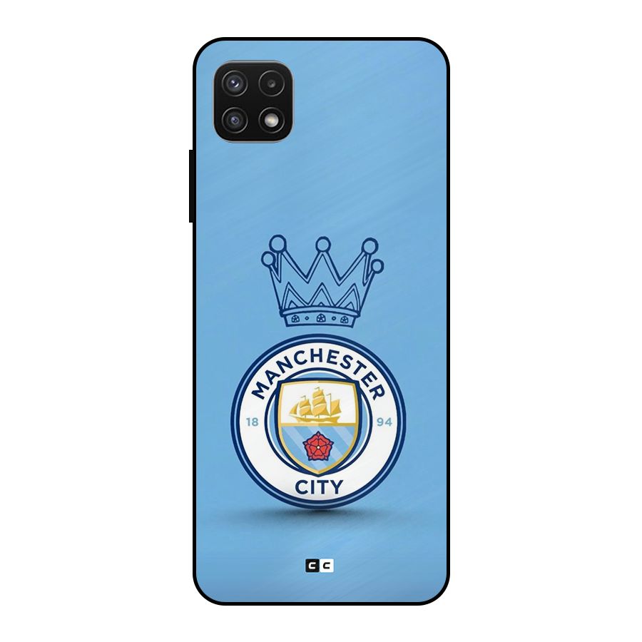 Crown City FC Metal Back Case for Galaxy A22 5G
