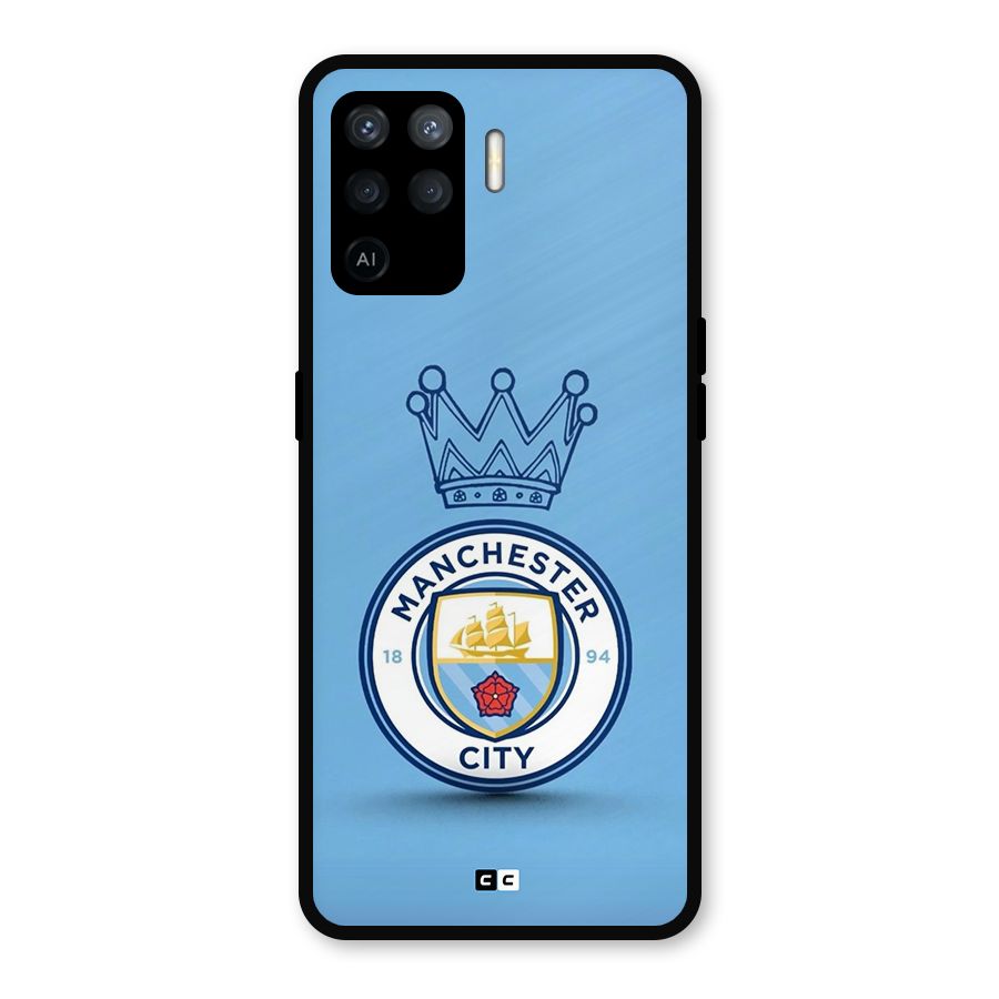 Crown City FC Metal Back Case for Oppo F19 Pro