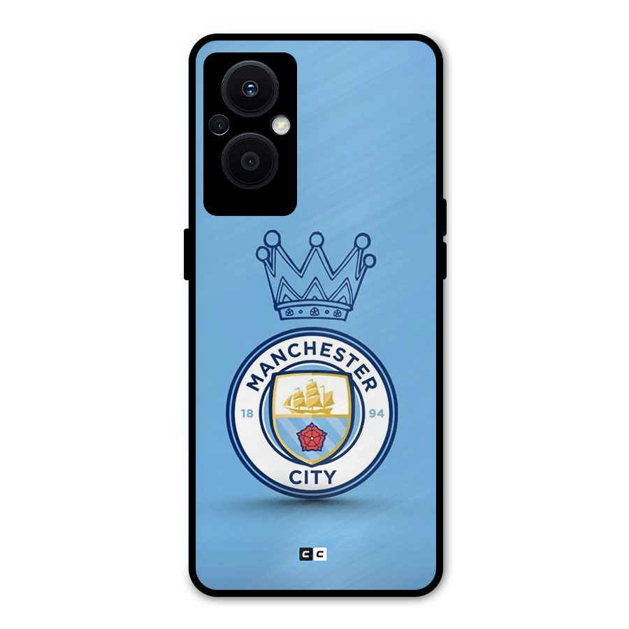Crown City FC Metal Back Case for Oppo F21 Pro 5G