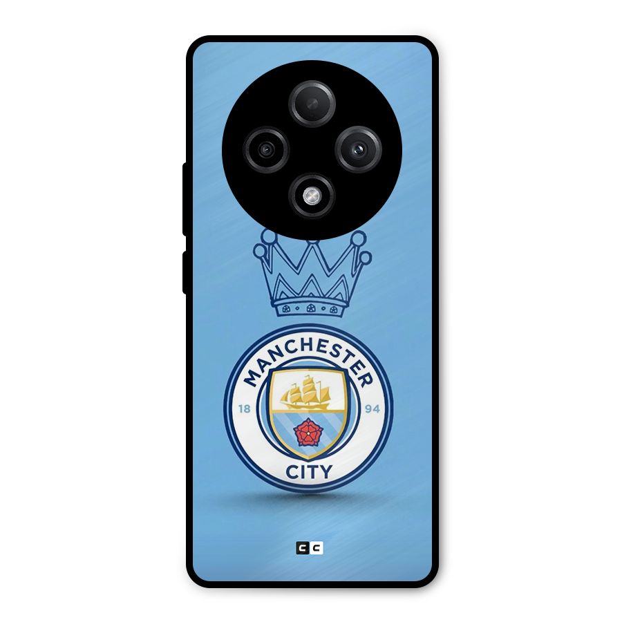 Crown City FC Metal Back Case for Oppo F27 Pro Plus