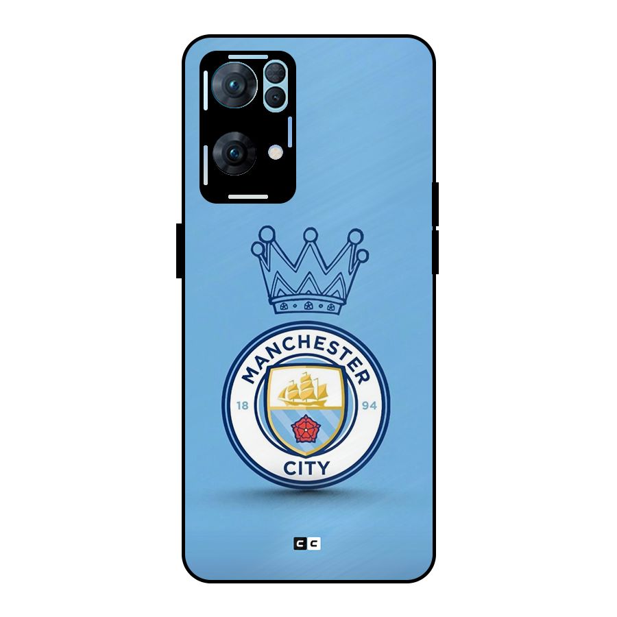 Crown City FC Metal Back Case for Oppo Reno7 Pro 5G