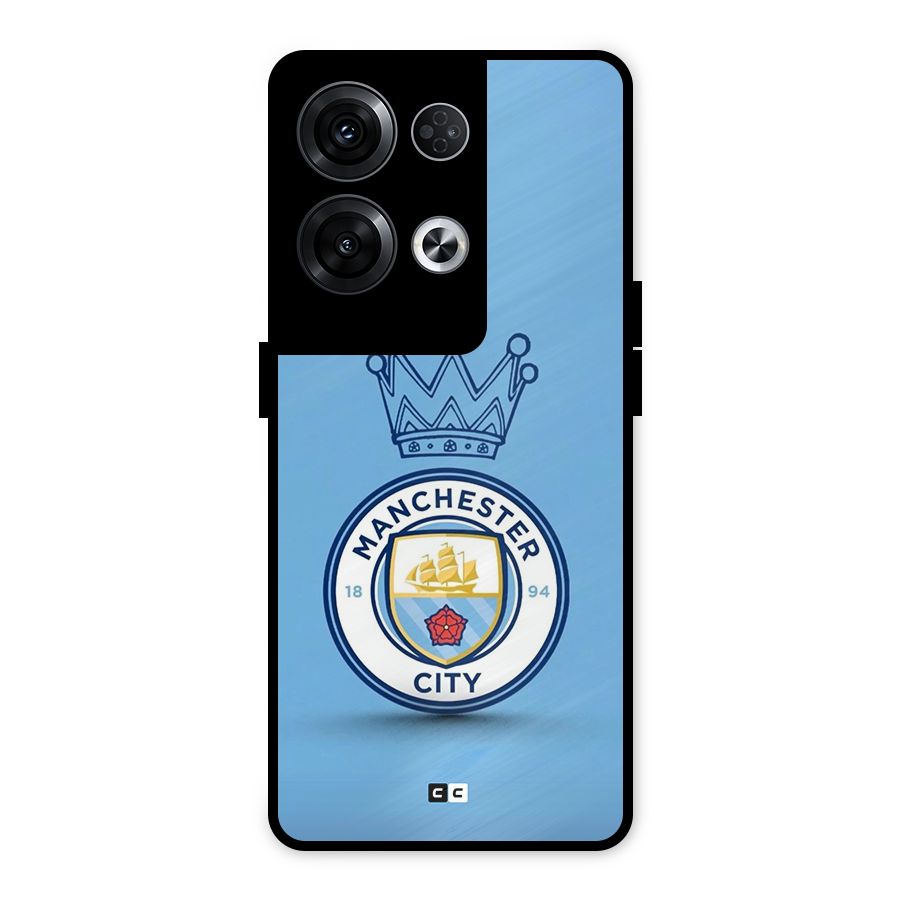 Crown City FC Metal Back Case for Oppo Reno8 Pro 5G
