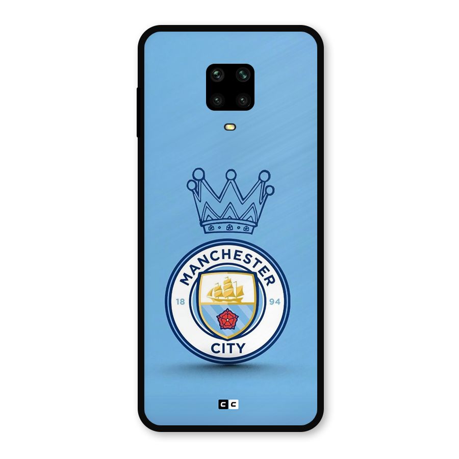 Crown City FC Metal Back Case for Poco M2 Pro