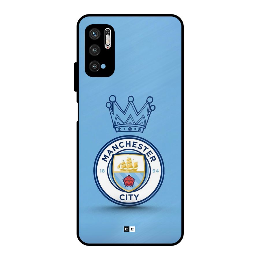 Crown City FC Metal Back Case for Poco M3 Pro 5G