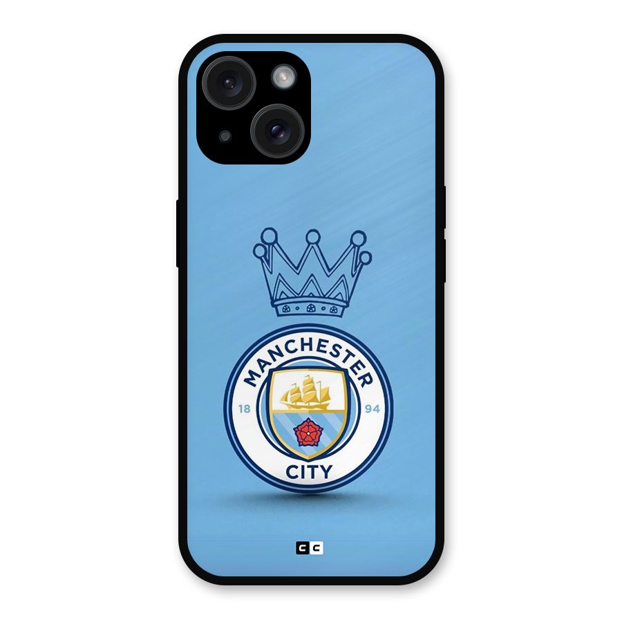Crown City FC Metal Back Case for iPhone 15