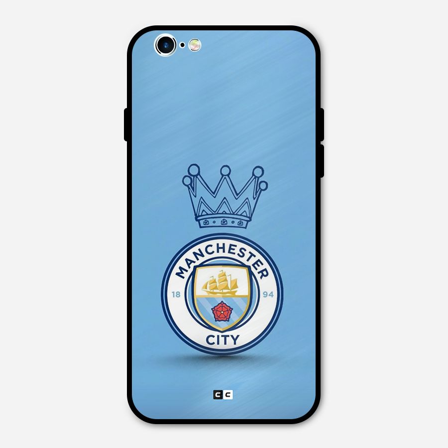 Crown City FC Metal Back Case for iPhone 6 6s