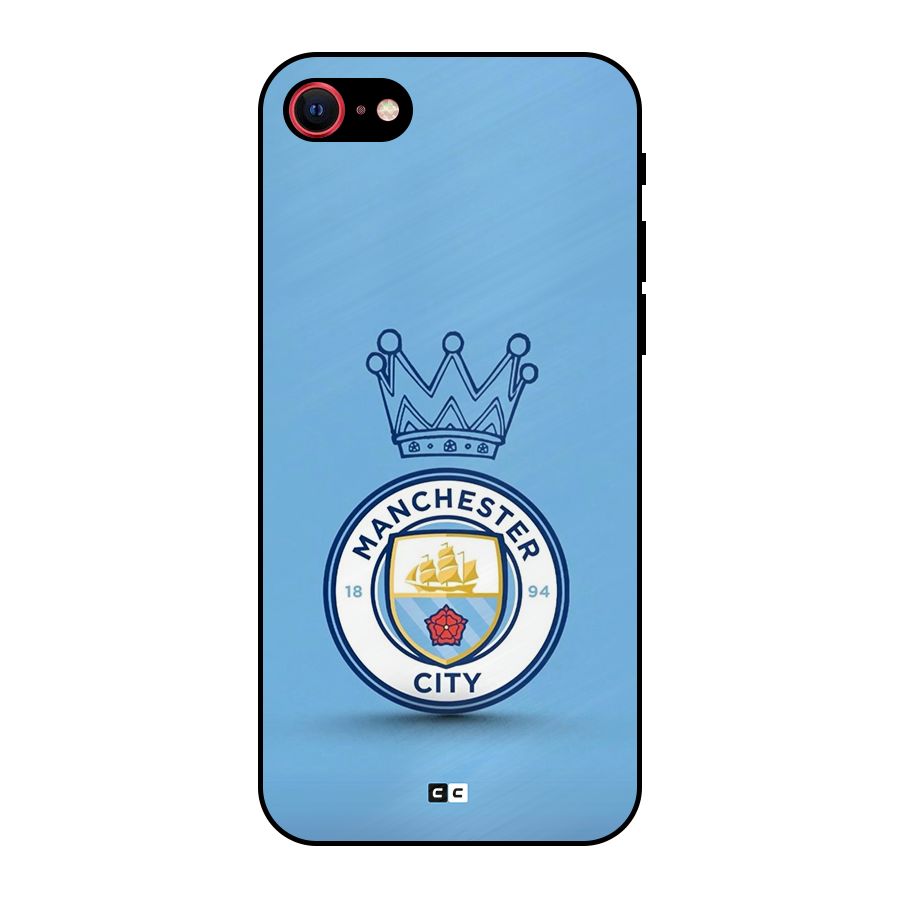 Crown City FC Metal Back Case for iPhone SE 2020