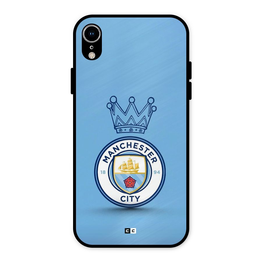 Crown City FC Metal Back Case for iPhone XR
