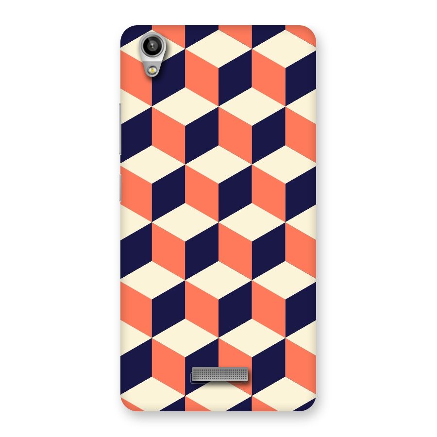 Cube Pattern Back Case for Lava-Pixel-V1