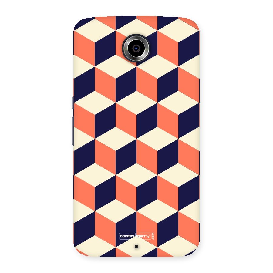 Cube Pattern Back Case for Nexsus 6