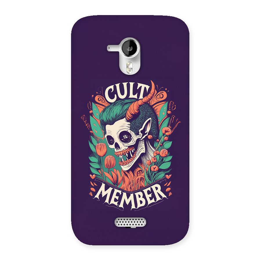 Cult Member Back Case for Canvas HD A116