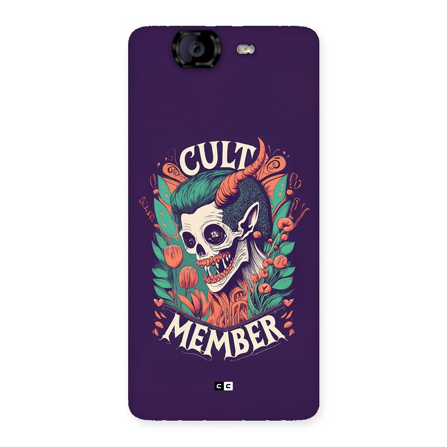 Cult Member Back Case for Canvas Knight A350